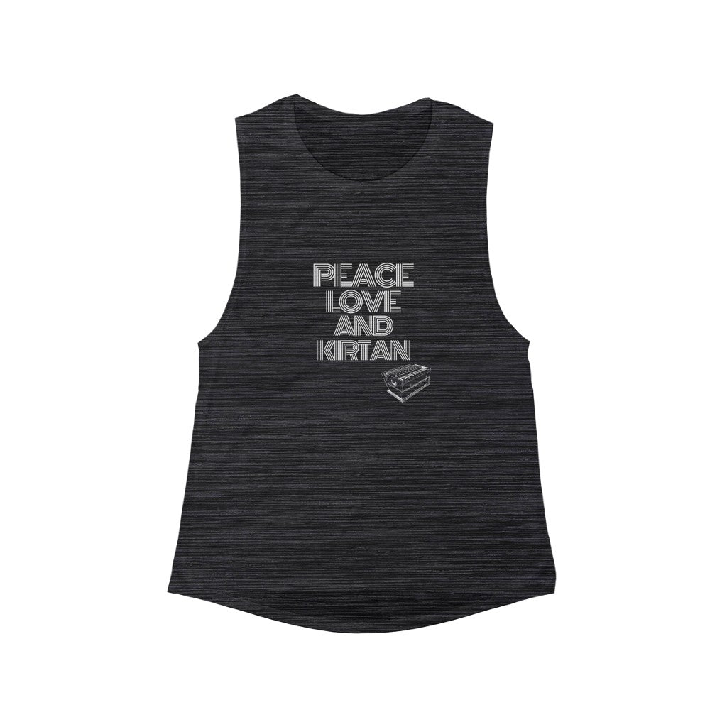 PEACE LOVE KIRTAN Women's Muscle Tank